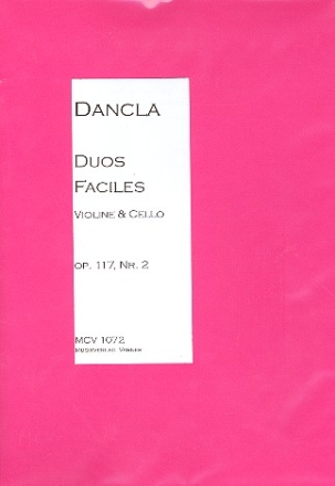 Duos Faciles op.117,2 fr Violine und Violoncello