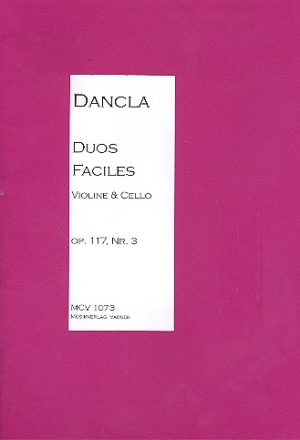 Duos Faciles op.117,3 fr Violine und Violoncello