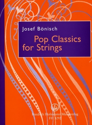 Pop Classics for Strings  for 3 violins, violoncello and percussion score and parts