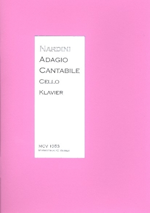 Adagio Cantabile fr Violoncello und Klavier