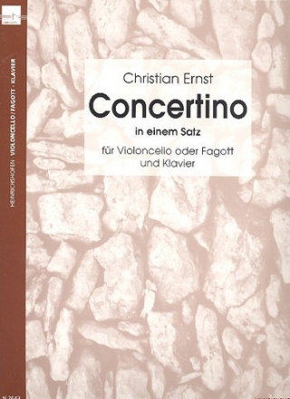 Concertino in einem Satz fr Violoncello (Fagott) und Klavier
