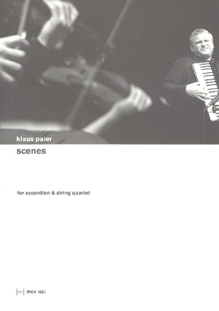 Scenes for accordion and string quartett score and parts