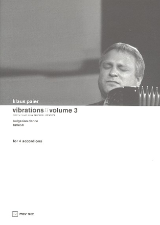 Vibrations Vol.3 for 4 accordions score and parts