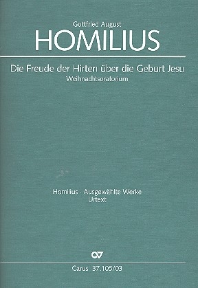 Die Freude der Hirten ber die Geburt Jesu fr Soli, gem Chor und Orchester Klavierauszug