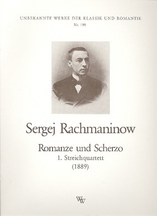 Romanze und Scherzo (1889) fr Streichquartett Stimmen