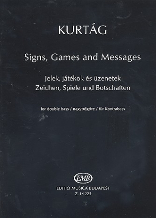 Zeichen, Spiele und Botschaften fr Kontrabass