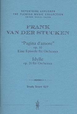 Pagina d'amore op.10  und Idylle op.20 fr Orchester Studienpartitur