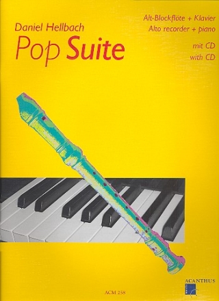 Pop Suite (+CD) fr Altblockflte und Klavier