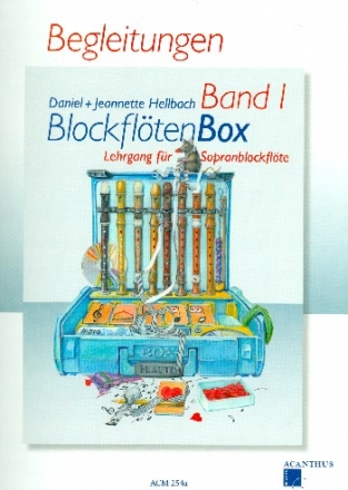 Blockfltenbox Band 1 Klavierbegleitung