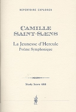 La jeunesse d'Hercule fr Orchester Studienpartitur