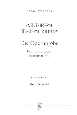 Die Opernprobe Studienpartitur