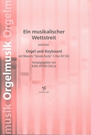 Sonata facile C-Dur KV545 fr Orgel und Keyboard Spielpartitur