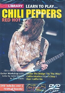 Learn to play Red Hot Chili Peppers DVD-Video Lick Library