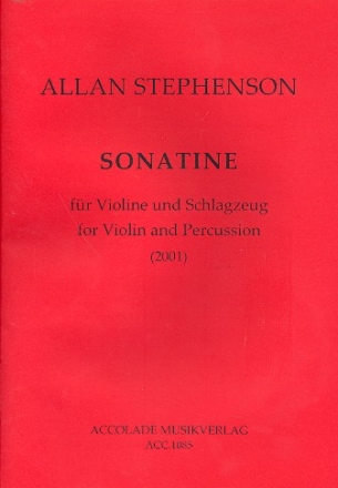 Sonatine fr Violine und Schlagzeug