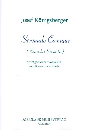 Srnade comique fr Violoncello (Fagott) und Harfe (Klavier)