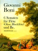 6 Sonaten fr Flte (Blockflte, Oboe, Violine) und Bc