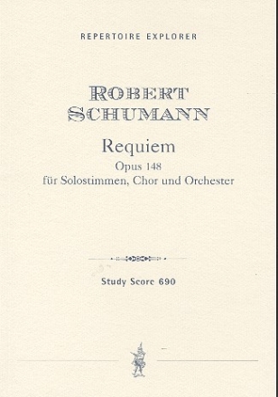 Requiem op.148 fr Soli, Chor und Orchester Studienpartitur