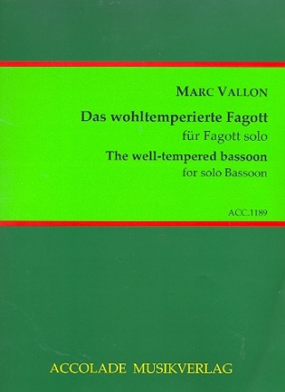 Das wohltemperierte Fagott fr Fagott
