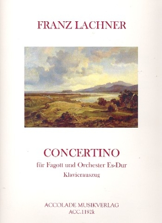Concertino Es-Dur fr Fagott und Orchester fr Fagott und Klavier