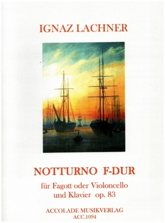 Notturno F-Dur op.83 fr Violoncello (Fagott) und Klavier