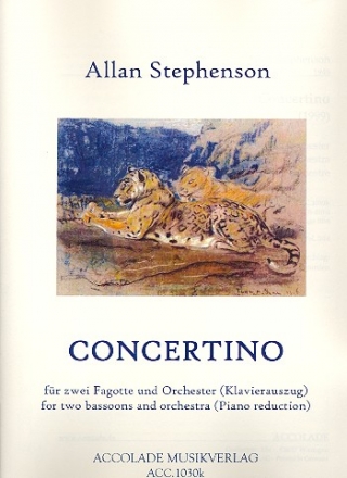 Concertino  fr 2 Fagotte und Orchester fr 2 Fagotte und Klavier