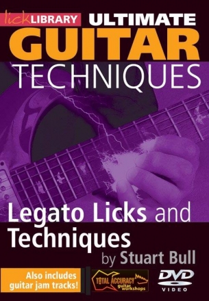 Legato Licks and Techniques DVD-Video Lick Library Ultimate Guitar Techniques
