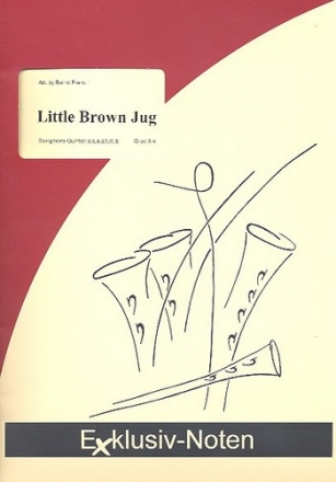 Little brown Jug fr 4-5 Saxophone (S/AAA/TTBar) Partitur und Stimmen