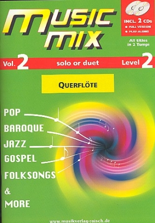 Music Mix vol.2 (+2 CD's) fr Flte