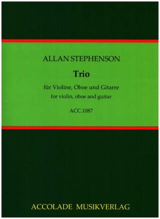 Trio fr Violine, Oboe und Gitarre Partitur und Stimmen
