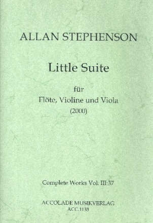 Little Suite für Flöte, Violine und Viola Partitur und Stimmen