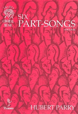 6 Part-Songs for mixed chorus a cappella score (piano for rehearsal only)