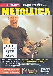Learn to Play Metallica DVD-Video