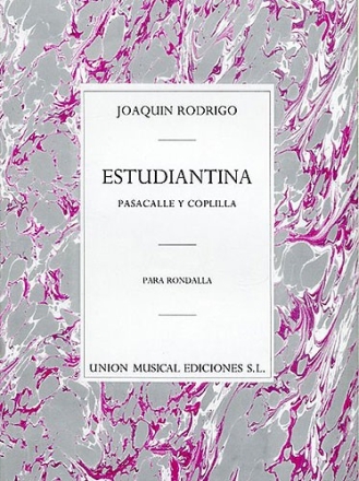 Estudiantina para 2 bandurrias, Laud y Guitarra partitin y partes