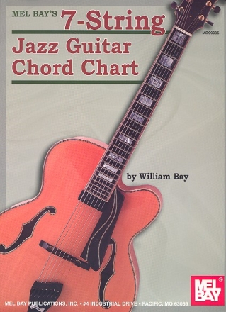 7-string Jazz Guitar Chord Chart