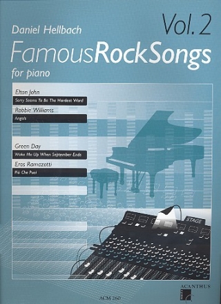 Famous Rock Songs vol.2 fr Klavier