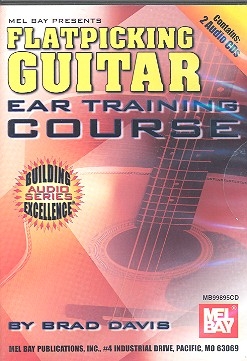 Flatpicking Guitar Ear Training Course 2 CD's in DVD-Hlle