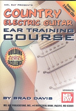 Country Electric Guitar Ear Training Course 2 CD's