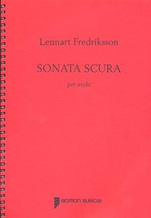 Sonata scura fr Streichorchester Partitur