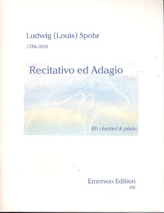 Recitativ und Adagio fr Klarinette und Klavier