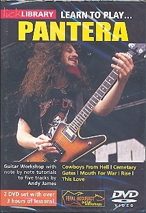 Learn to play Pantera 2 DVD-Videos Lick Library
