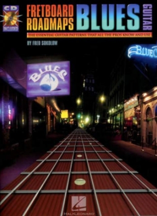 Fretboard Roadmaps (+CD): for Blues guitar