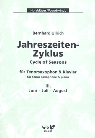 Jahreszeiten-Zyklus op.5,3 fr Tenorsaxophon und Klavier