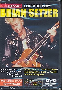 Learn to play Brian Setzer DVD-Video Lick Library