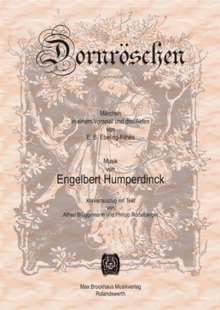 Dornröschen Klavierauszug (dt)