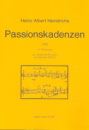 Passionskadenzen fr Flte