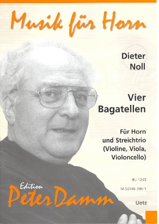 4 Bagatellen fr Horn, Violine, Viola und Violoncello Partitur und Stimmen