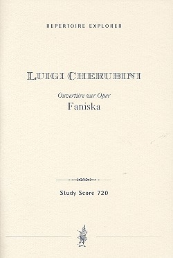 Ouvertre zur Oper Faniska fr Orchester Studienpartitur