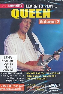 Learn to play Queen vol.2 2 DVD-Videos Lick Library