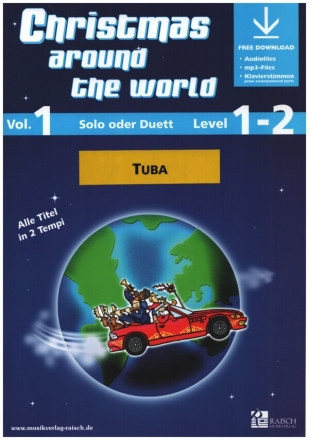 Christmas around the World vol.1 (+Online Audio) fr 1-2 Tuben