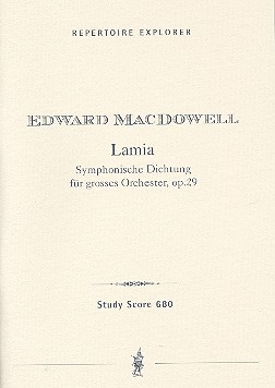 Lamia op.29 fr Orchester Studienpartitur